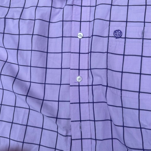 Wrangler‎ Long Sleeve Button Up Shirt Cowboy Cut Collection Plaid XXL - Picture 7 of 7